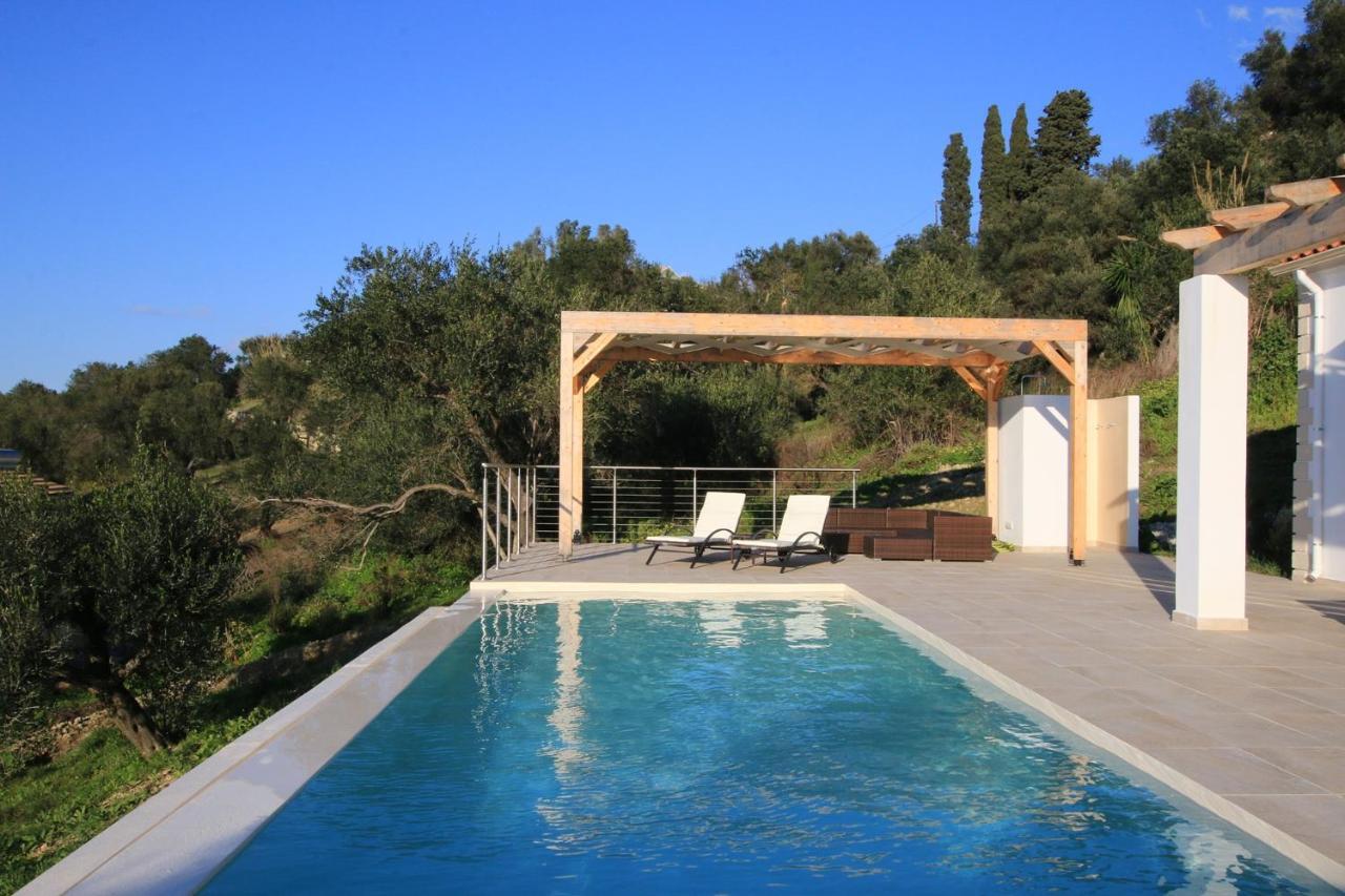 Sunset Sea View Villa 6 Arillas  Dış mekan fotoğraf