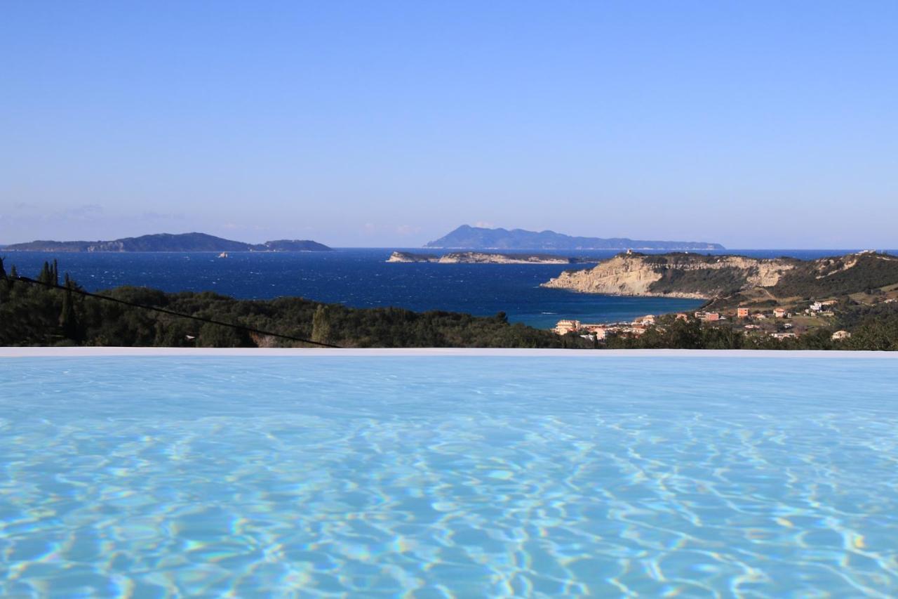 Sunset Sea View Villa 6 Arillas  Dış mekan fotoğraf