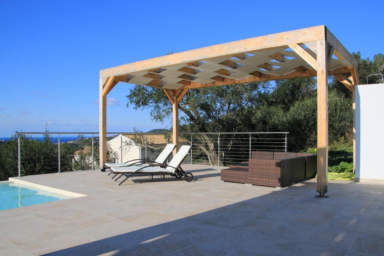 Sunset Sea View Villa 6 Arillas  Dış mekan fotoğraf