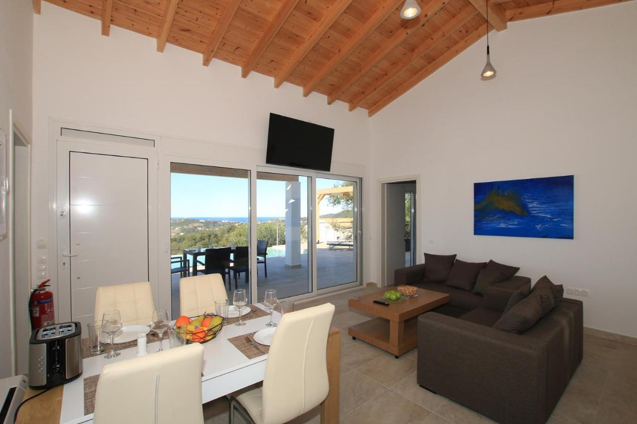 Sunset Sea View Villa 6 Arillas  Dış mekan fotoğraf