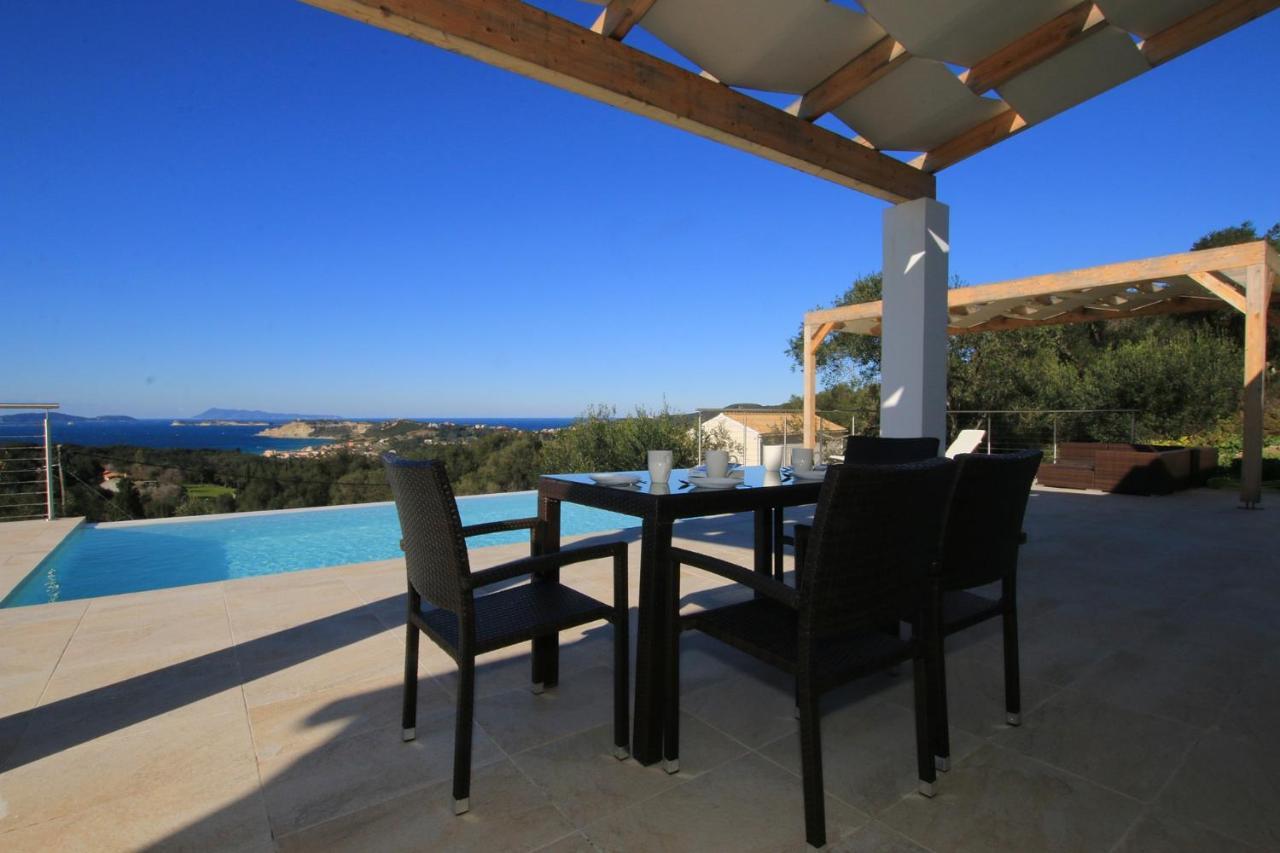 Sunset Sea View Villa 6 Arillas  Dış mekan fotoğraf