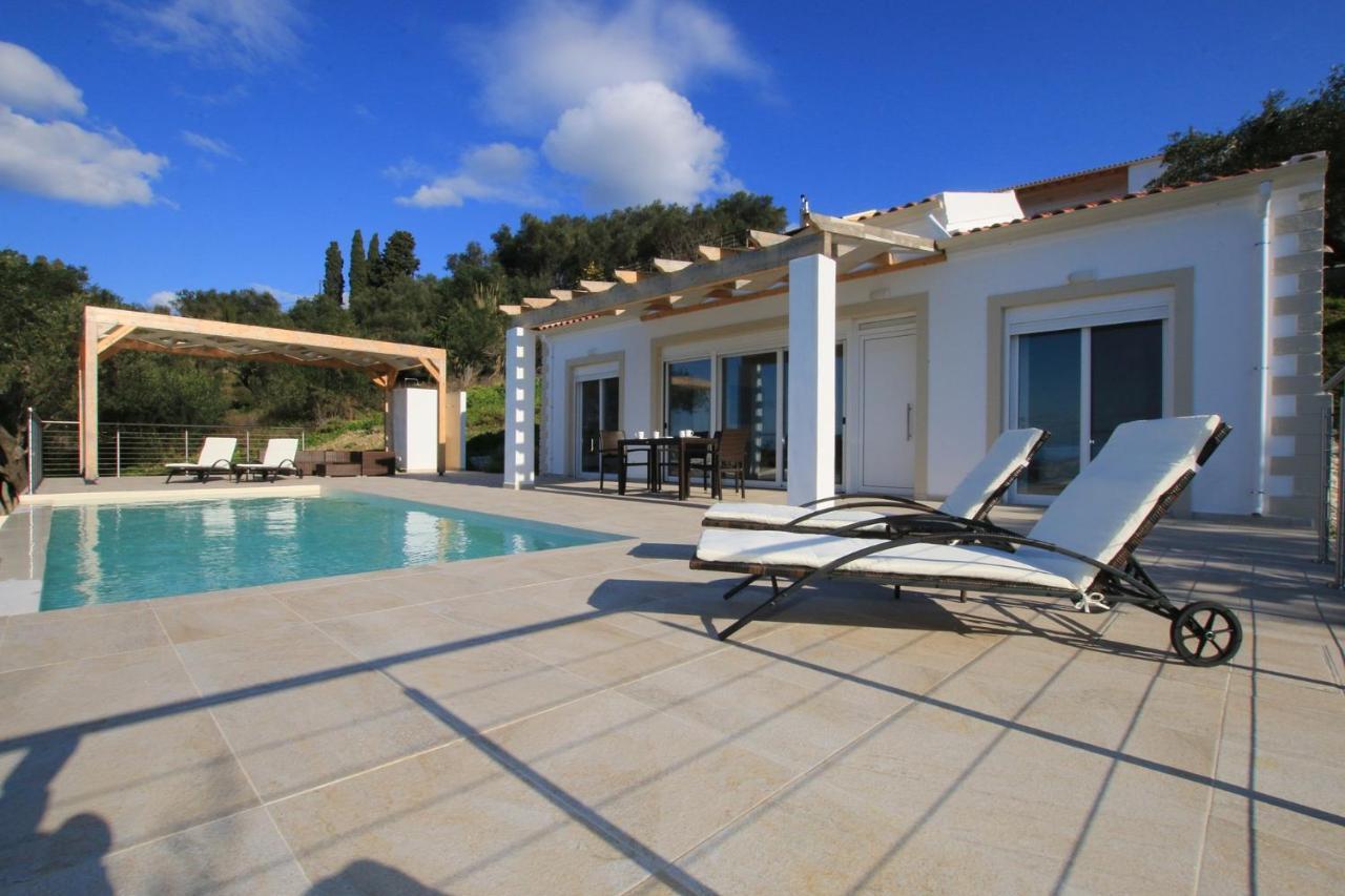 Sunset Sea View Villa 6 Arillas  Dış mekan fotoğraf