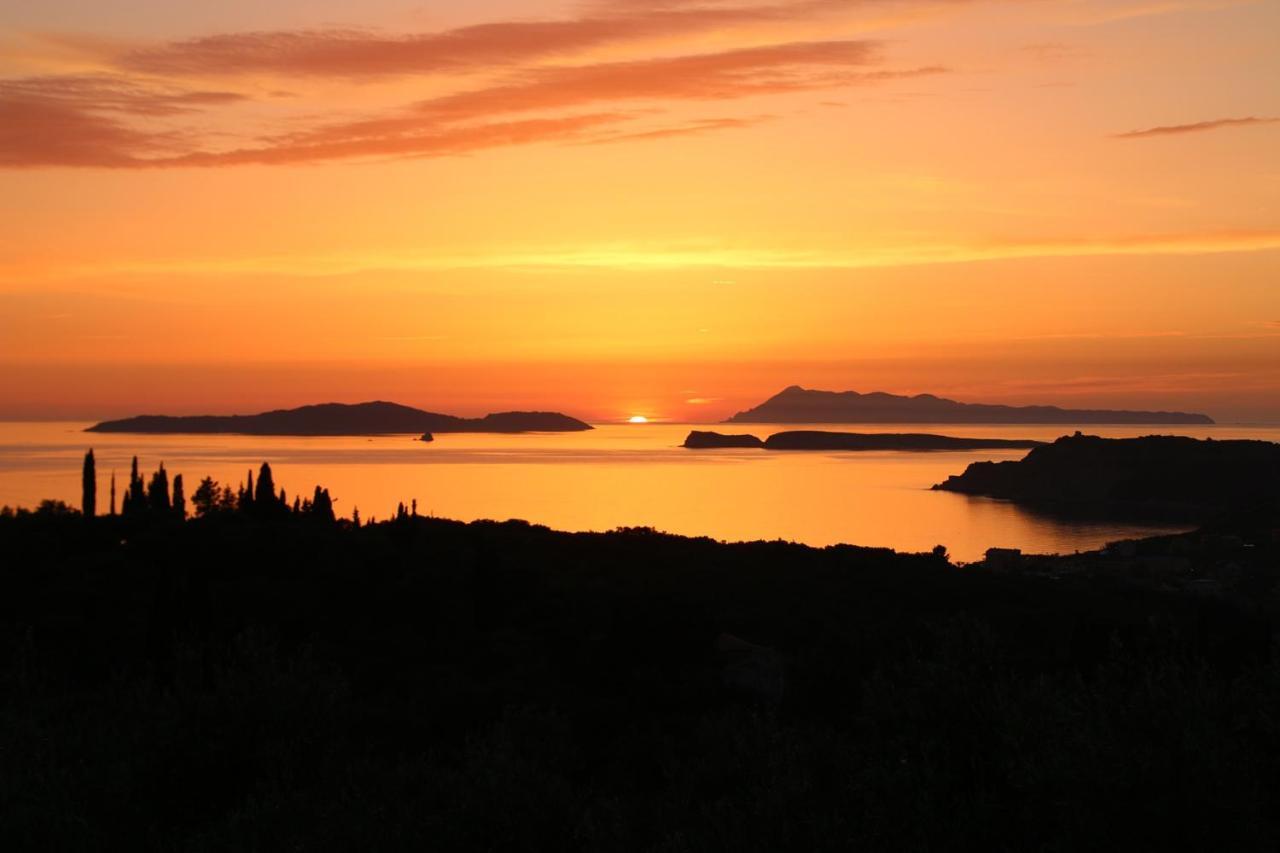 Sunset Sea View Villa 6 Arillas  Dış mekan fotoğraf